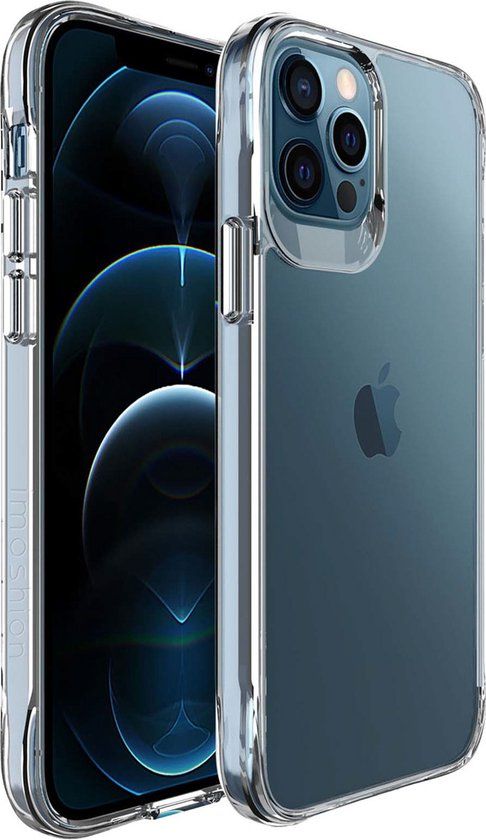 iMoshion Rugged Air Case - Shockproof hoesje voor iPhone 12 / 12 Pro - Transparant