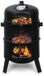 Garden king Bol Multi 3-in-1 ronde tuinbarbecue met rookoven 40 cm
