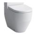 Laufen Pro closet voor duoblok 65x36x44cm diepspoel afvoer PK. vario (70-220) back to wall. 2 schroefgaten keramiek wit h8259520000001