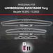 HEYNER® Essuie-glace pour LAMBORGHINI AVENTADOR Targa 10.2012 - 12.2022, Balai d'essuie-glace plat HYBRIDE, Aérodynamique & Flexible, Revêtement Nanographite