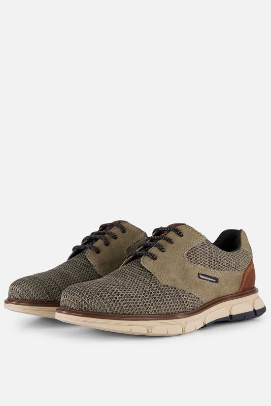 Bugatti Don Veterschoenen groen Leer - Maat 44