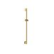 Hotbath Mate Glijstang - 90cm - geïntegreerde waterinlaat - rond - PVD - geborsteld messing goud M305BBP