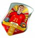 Match Attax Euro 2024 Germany Carte. Sc 8 Dani Olmo / Chrome Shield