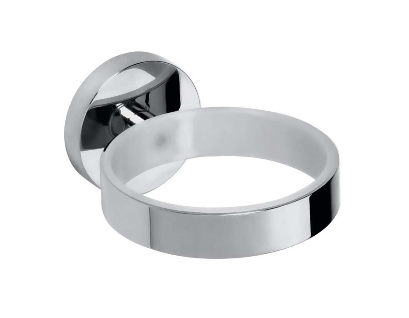 Sapho X-Round - Haardrogerhouder, chroom XR001