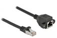 Delock 87003 netwerkkabel Zwart 3 m Cat6a S/FTP