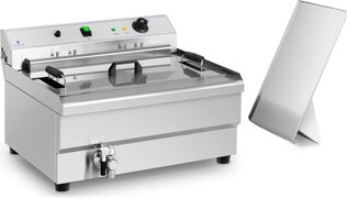 Royal Catering Friteuse - 30 Liter - 9.000 W - koude zone