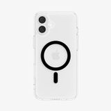Spigen Ultra Hybrid MagFit Hoesje voor Apple iPhone 16 - Zwart/Transparant