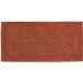 Vivaraise - Tapis de bain uni Enzo en coton (54 x 110 cm)