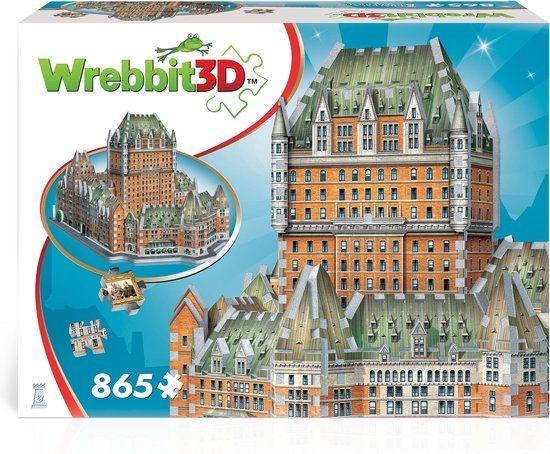 Wrebbit 3D Puzzle - ChÃ¢teau Frontenac (256 stukjes)