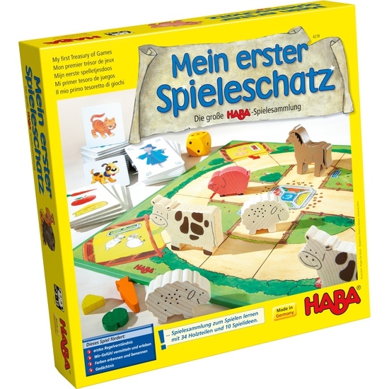 Haba My first Treasury of Games A great big game collection