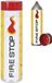 ANAF Car Plus Brandblusspray 600 Ml Staal Geel/wit