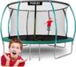 Neo-Sport Trampoline de jardin ovale 14ft/435cm avec filet intérieur Neo-Sport