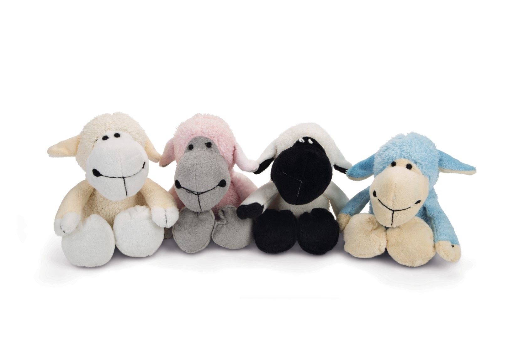 Beeztees Pluche hondenspeeltje schaapjes ass 12x