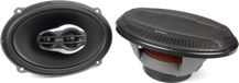 Hertz MPX 690.3 Pro - Haut-parleurs coaxiaux pour voiture de 6x9 pouces - 260W - 3 voies - Jeu de 2
