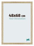 Your Decoration Cadre photo 48x68 cm Chêne Sonoma MDF Cadre photo Mura