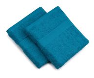 Gözze Handtuch, 2er Set, 50/100 cm, New York, Farbe lagune