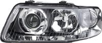 Netparts24 Johns Halogen Headlights for Audi A3 8L (09/00-05/03) - H7 H1, Left
