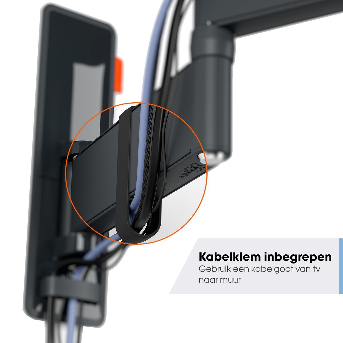 Vogel's COMFORT TVM 3625 - Draaibare en Kantelbare TV Beugel - 40-77 inch - Zwart