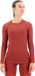 Odlo Kinship Pw 200 Manches Longues Sous-vêtement Orange S Femme