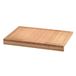 Axentia Bamboe planche à découper, grande planche à découper écologique avec rainure à jus et bord de préhension, planche à découper en bois, 56 x 38 cm