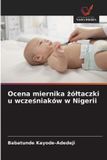 Ocena OmniScriptum SRL Ocena miernika żóltaczki u wcześniaków w Nigerii