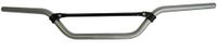Stuur Accossato Stuur Silver met dwarsbalk voor Aprilia Pegaso 650, hoog gebogen, van aluminium, diameter 22 mm