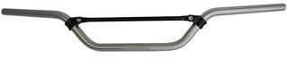 Stuur Accossato Stuur Silver met dwarsbalk voor Aprilia Pegaso 650, hoog gebogen, van aluminium, diameter 22 mm