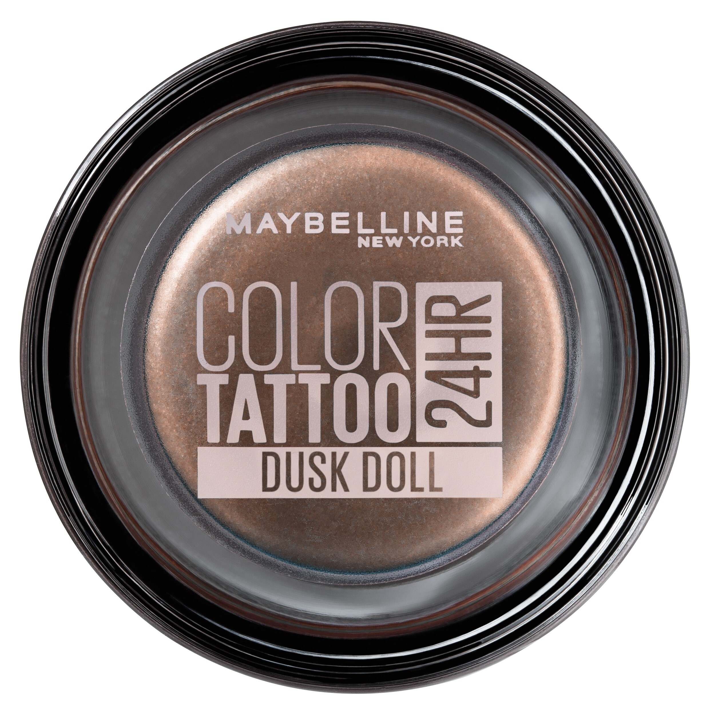 Maybelline Color Tattoo 24H - 240 Dusk Doll oogschaduw - Bruin - Langhoudende Crème Oogschaduw - 53 gr.