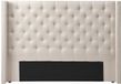 Vente-unique Tête de lit capitonnée 170 cm - Tissu - Beige - MASSIMO