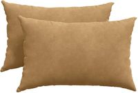 vidaXL Zitkussens 2 stuks Bruin 60 x 40 cm Corduroy stof