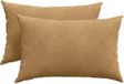 vidaXL Zitkussens 2 stuks Bruin 60 x 40 cm Corduroy stof