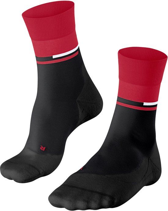 FALKE RU Compression Stabilizing compressie lyocell functioneel materiaal hardloopsokken heren zwart - maat 42-43