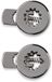 Prym Koordstoppers rond oudzilver 416670