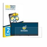 BROTECT - Screenprotector voor Prechen HD-123 12,3" - Folie Beschermfolie transparant 2 Stuks