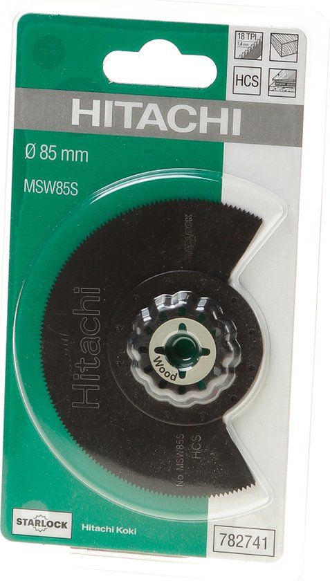 Hikoki Accessoires HiKOKI Multi tool blad Starlock MSW85S 85 mm