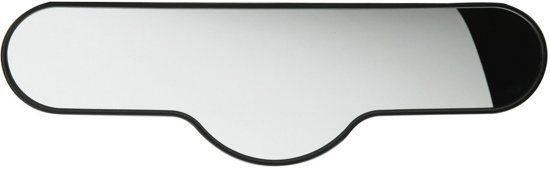 Car Plus Achteruitkijkspiegel Panoramisch 36 5 X 11 Cm Zwart