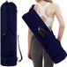 Unyqoos Sac de yoga Bleu foncé