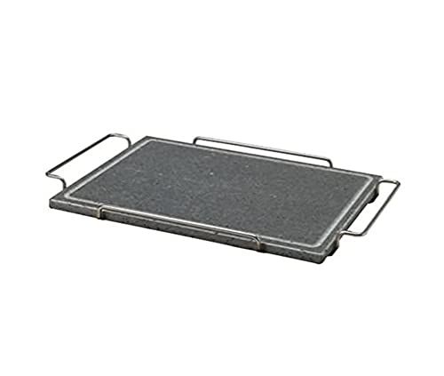 Pentole Agnelli COLA300/L Rechthoekige steen met standaard 29 x 40 cm - grijs