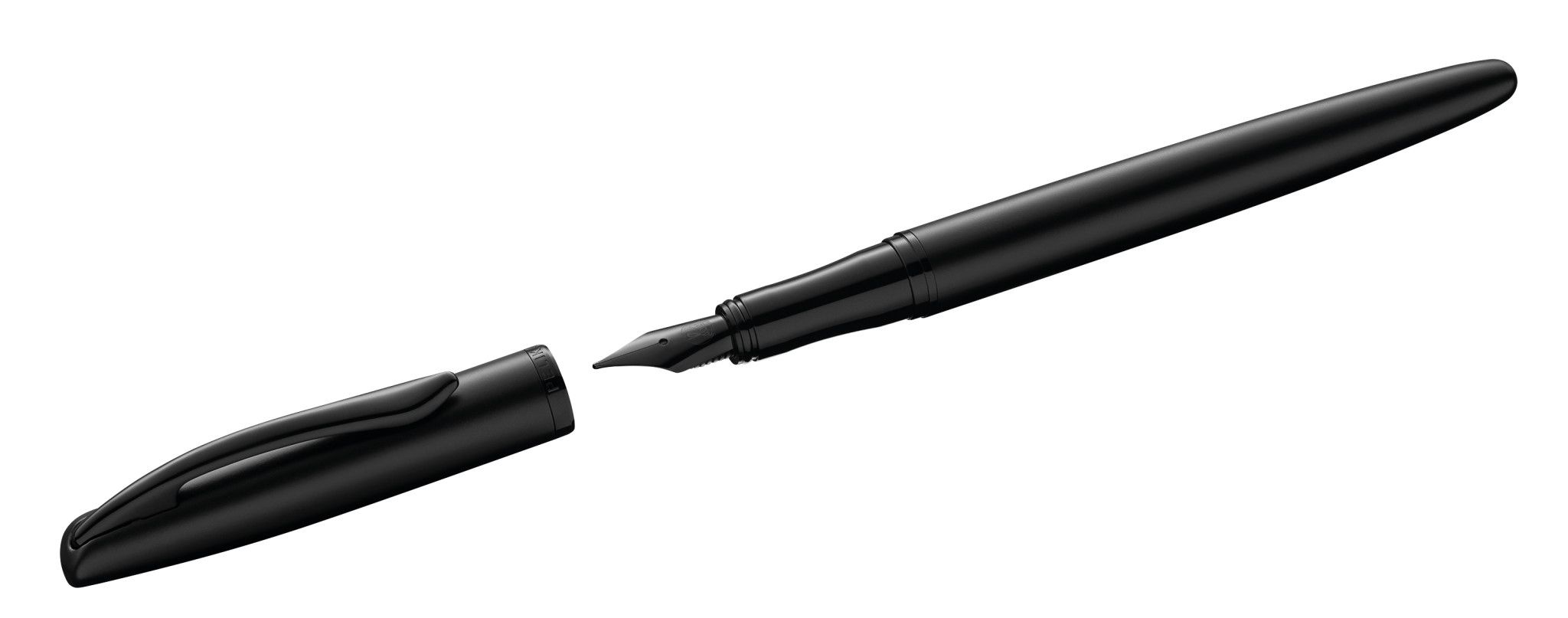 Pelikan Jazz Noble Elegance P36 vulpen Cartridgevulsysteem Zwart 1 stuk(s)