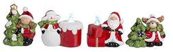 Christmas Gifts 88087 kerstfiguren, 4 stuks, 1 LED CE wit