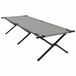 vidaXL Opvouwbaar Campingbed Grijs 210 x 80 x 46 cm Oxford stof
