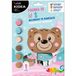 Kidea 3D Knutselbeer Schilderen op Nummer - Creatieve Kinderactiviteit