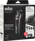 Braun BT7340 Barttrimmer, schwarz/grau-metallic