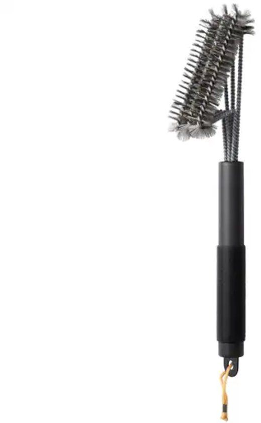 Boretti BBQ Schoonmaakborstel - 45,5 cm - RVS - Grijs