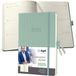 Sigel Conceptum weekagenda - A5 - 2025 (NL/FR/EN/DU) - Mint Green - hardcover
