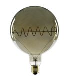 Segula LED-lamp Globe 150mm Rookgrijs E27 6.5W 1900K Warm Wit Dimbaar