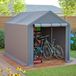 Kein Marken-/Fanartikel Multifunctionele tuinhuis 296x190x200, fietsenberging, tuinhuis, gereedschapstent