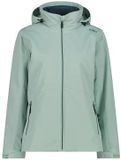 CMP Fleece met afneembare voering dames XXS jade