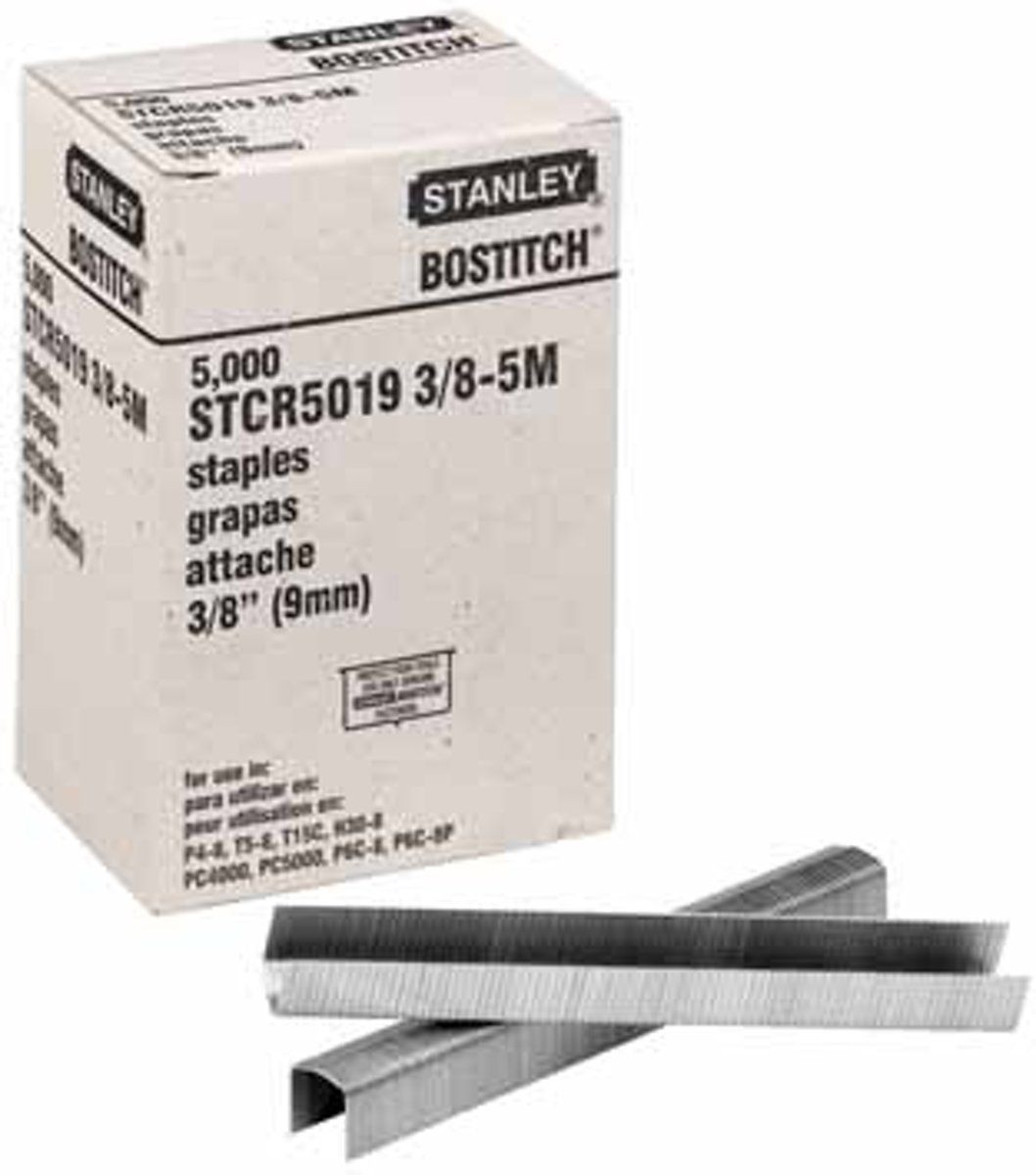 Bostitch Nietjes STCR 501910 E 10 mm voor PC 8000 doos van 5