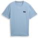 Tom Tailor - T-shirt en coton avec badge logo - Taille S - mountain spring blue